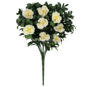 Azalea Bush with White Flowers 50CM UV Protected