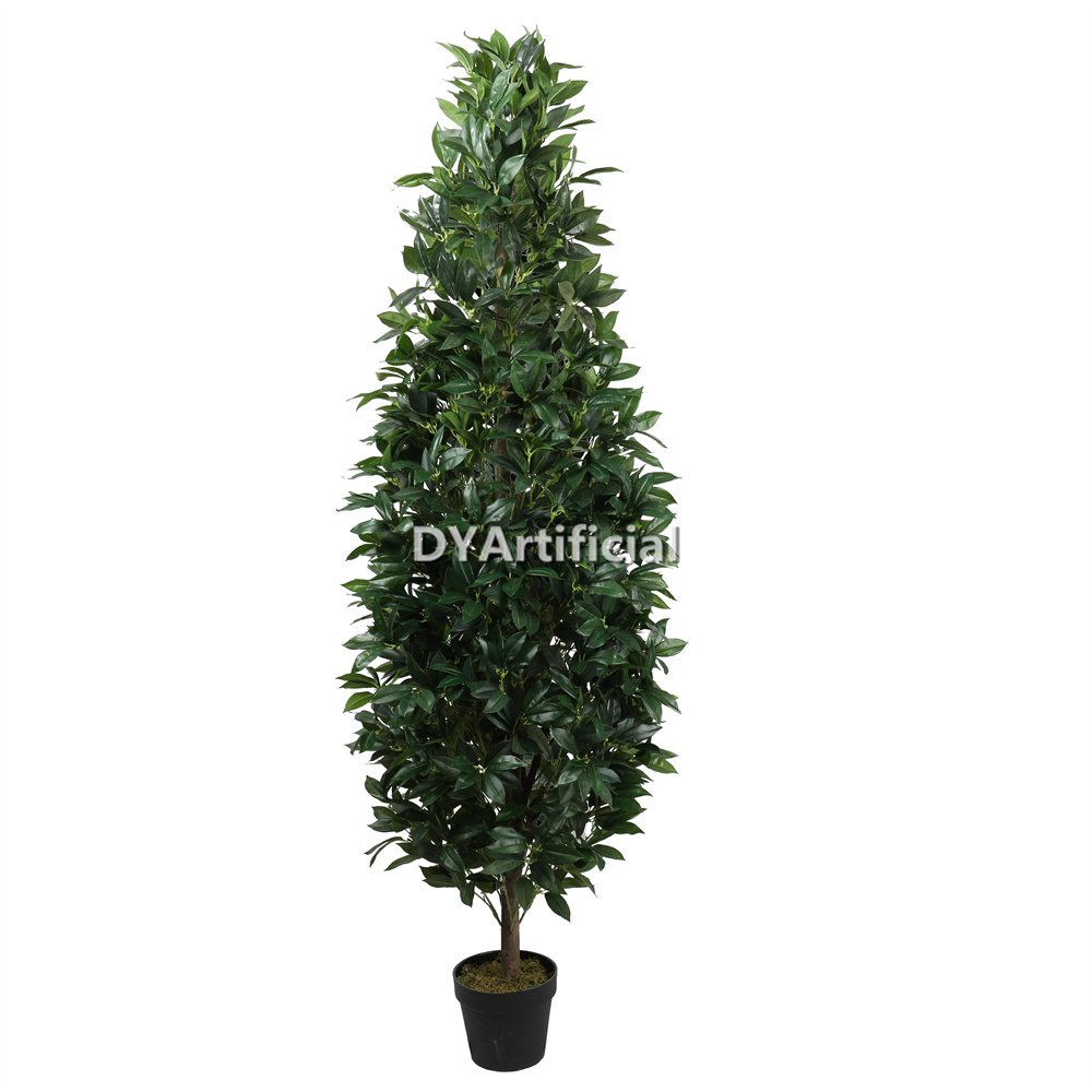 dln 59 180cm height artificial cone bay tree new