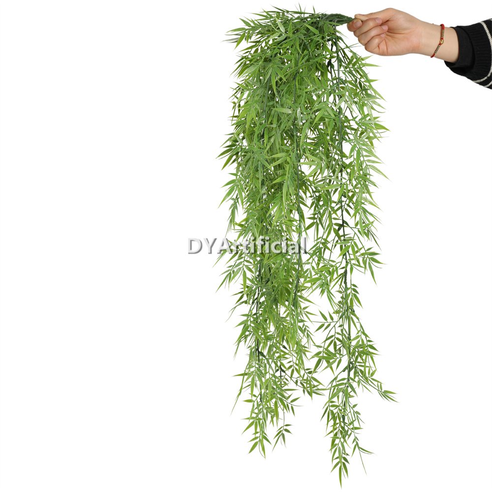 dlvs 244 premium artificial bamboo leaf hanging 90cm outdoor uv protected 6