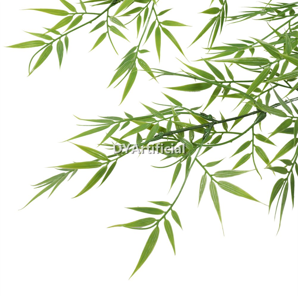 dlvs 244 premium artificial bamboo leaf hanging 90cm outdoor uv protected 8