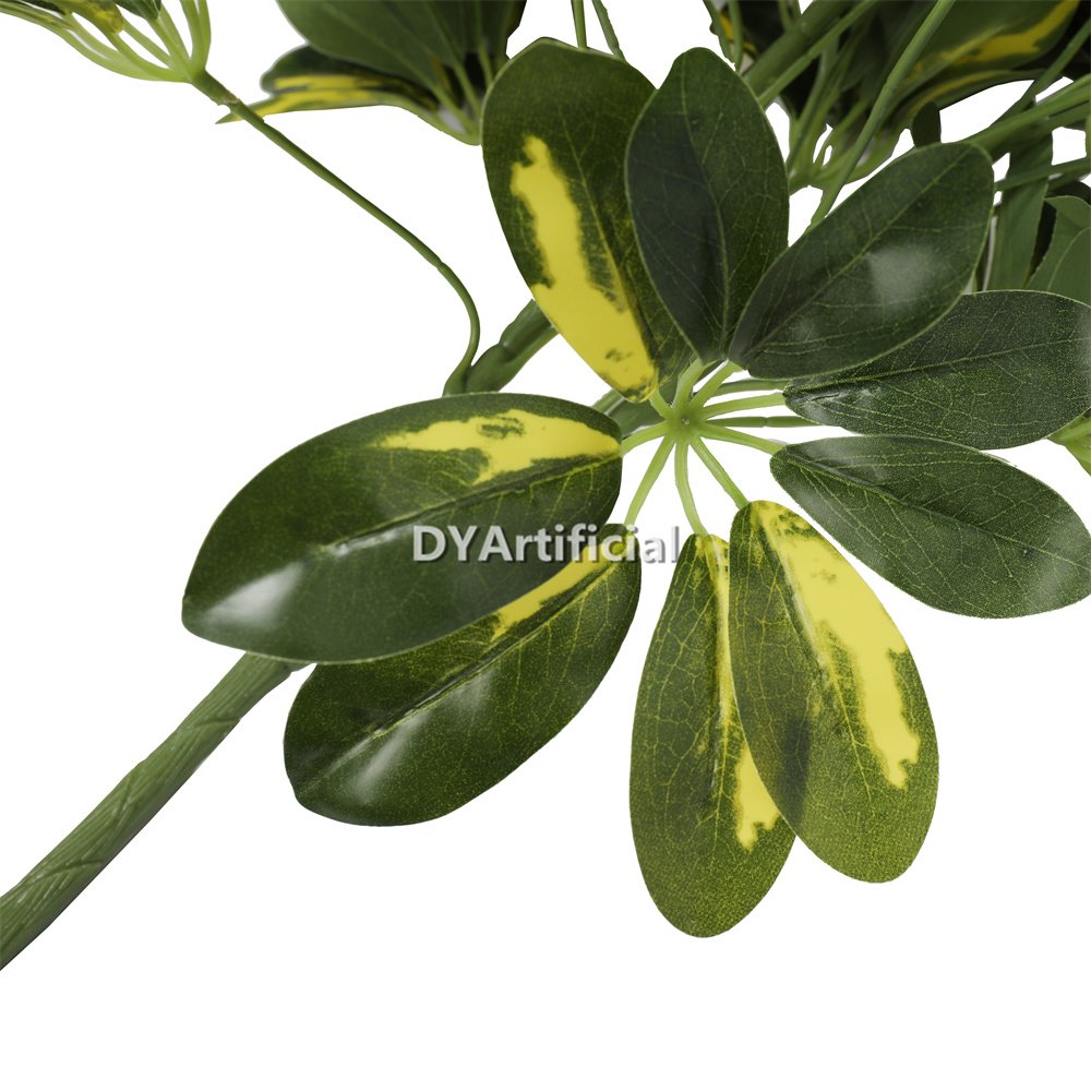dyti 06 yellow green seven leaf foliage 60cm details 3