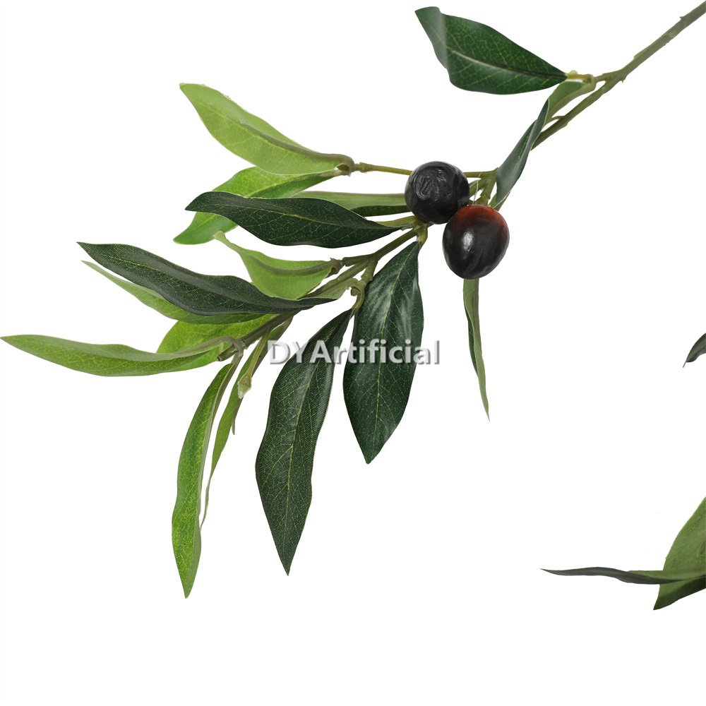 dyti 08 real touch olive tree foliage 48cm details 3