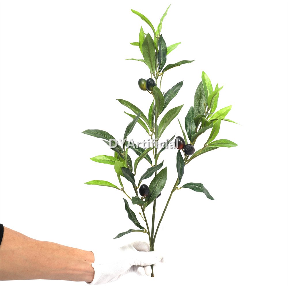 dyti 08 real touch olive tree foliage 48cm details 4