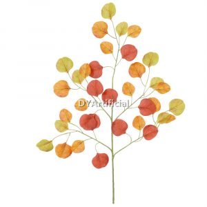 dyti 11 round ficus foliage yellow red 70cm