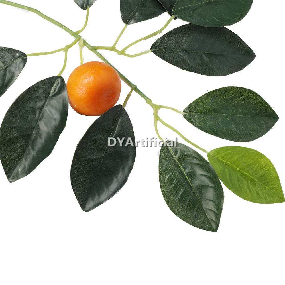 dyti 27 orange tree foliage with orange fruit 58cm details 2
