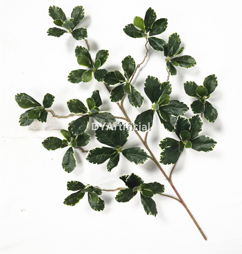 dyti 38 phlox leaf white green 68cm details 1