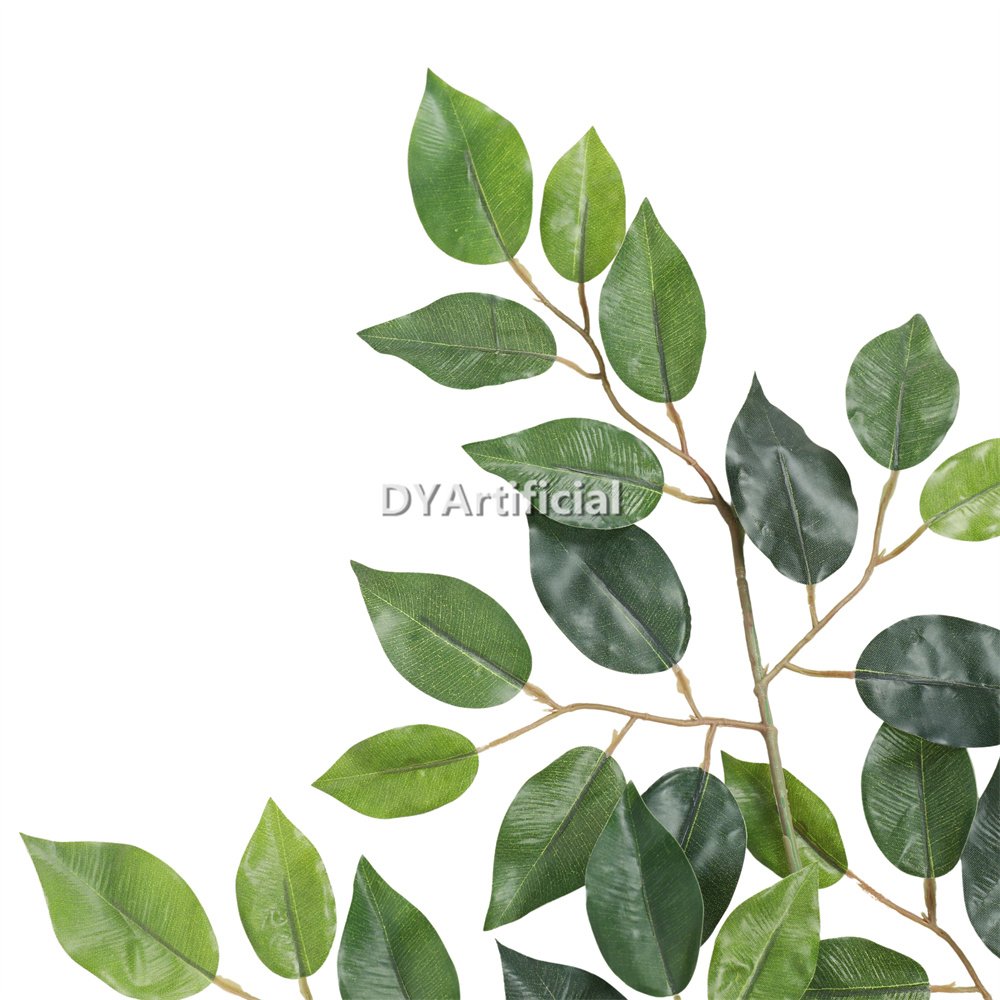 dyti 51 artificial ficus mini leaf green 68cm real touch 3