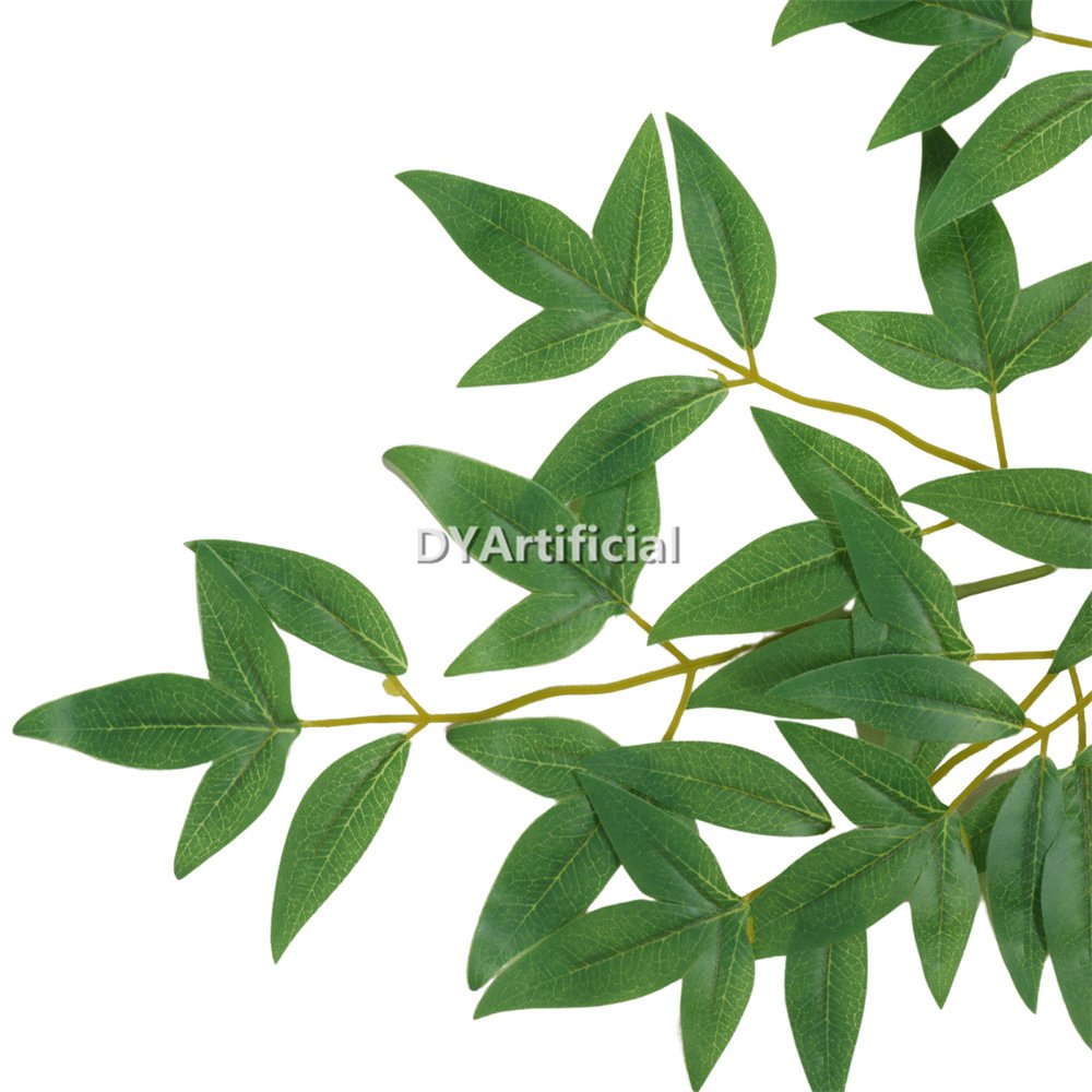 dyti 59 artificial mini ficus tree leaf light green 65cm length 2