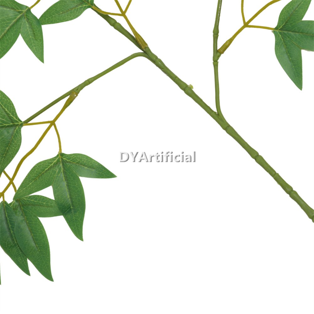 dyti 59 artificial mini ficus tree leaf light green 65cm length 3