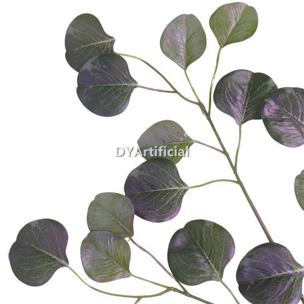 dyti 62 artificial ginkgo tree leaf purple 65cm length 2
