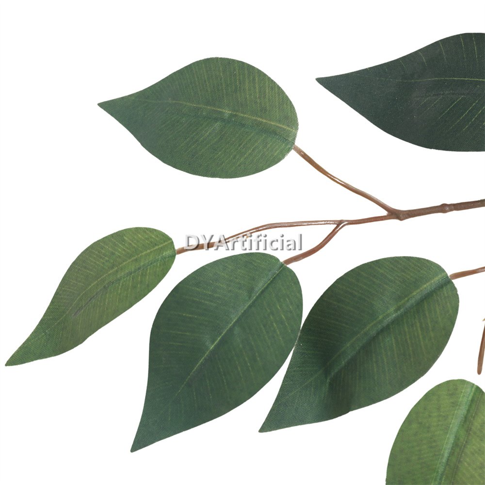 dyti 66 artificial red ficus tree leaf 59cm length 2