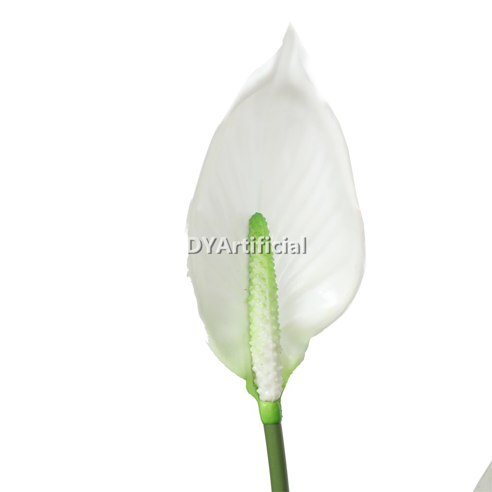 tcc 119 artificial flowering white peace lily 95cm 1