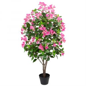 tcc 133 premium artificial bougainvillea light pink 130cm