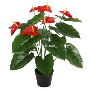 tcc 139 artificial anthurium plants 70cm