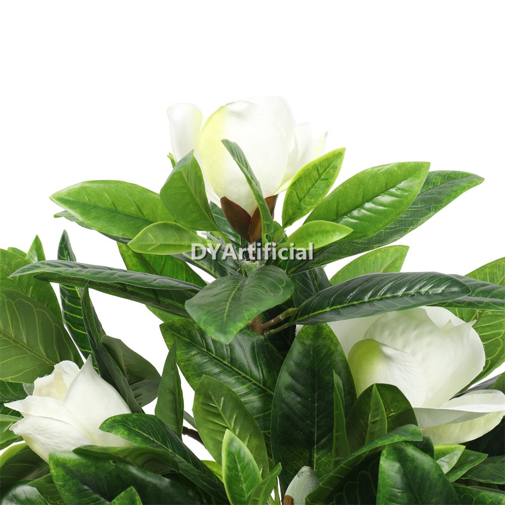 tcc 145 artificial magnolia tree white 90cm indoor details 3