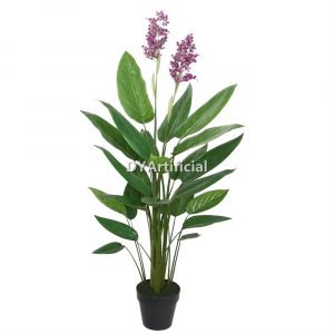 tcc 153 160cm artificial canna violet plants indoor
