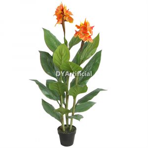 tcc 157 artificial canna red 120cm indoor