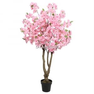 tcc 168 150cm height artificial blossom tree in pink