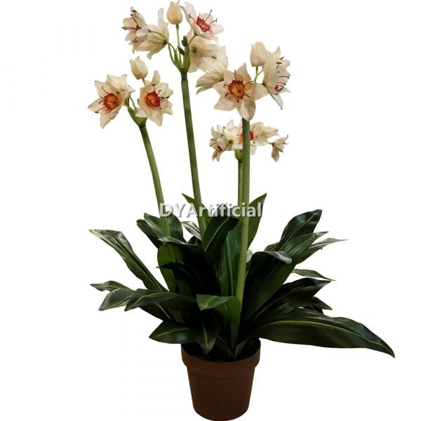 tcc 74 artificial narcissus plant 80cm indoor 1