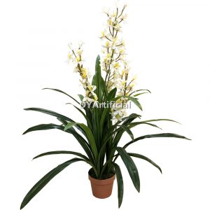 tcc 91 artificial small dwarf cymbidium 115cm indoor白