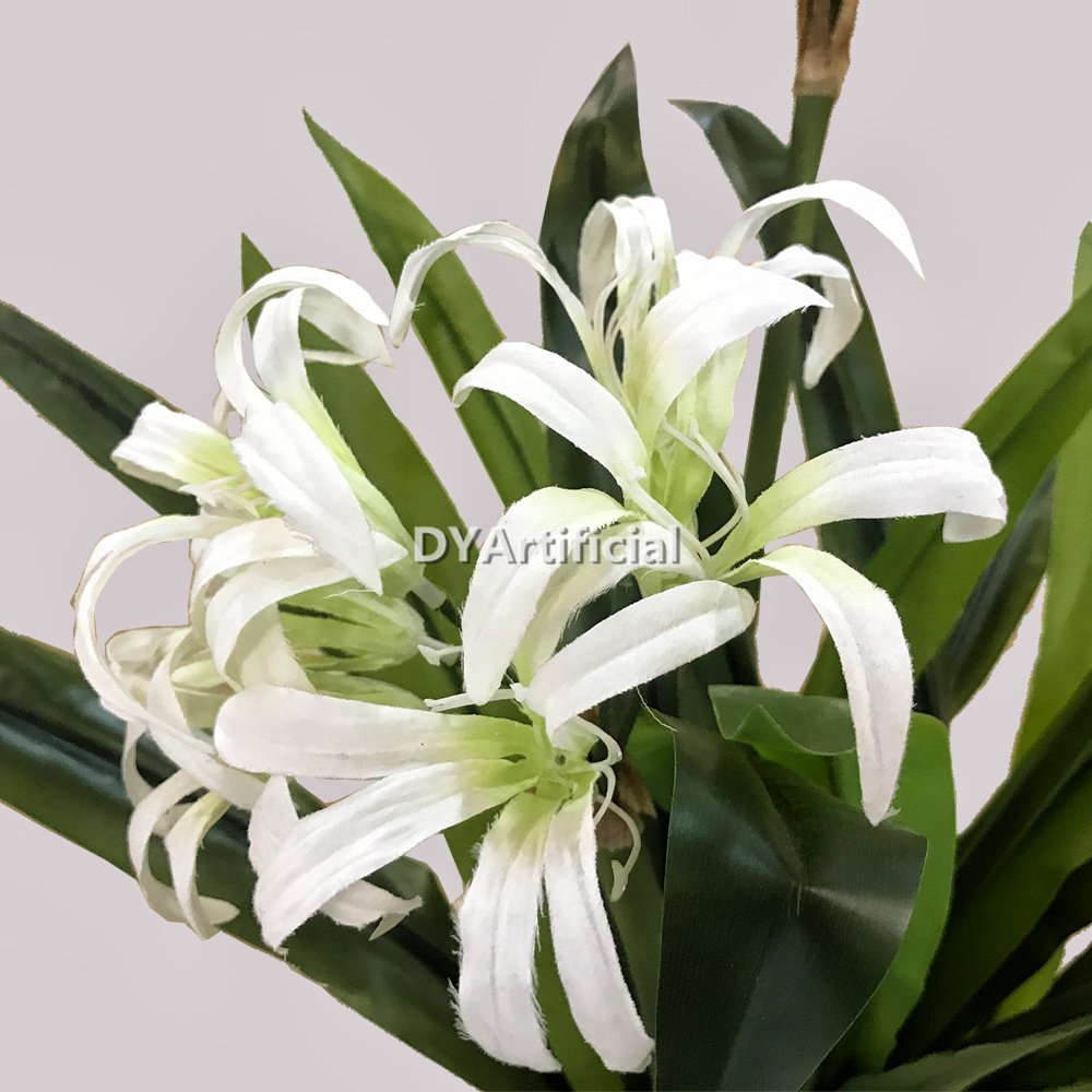 tcc 97 artificial spider lily plants 105cm white 1