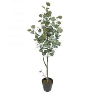 tce 155 artificial eucalyptus white green 120cm