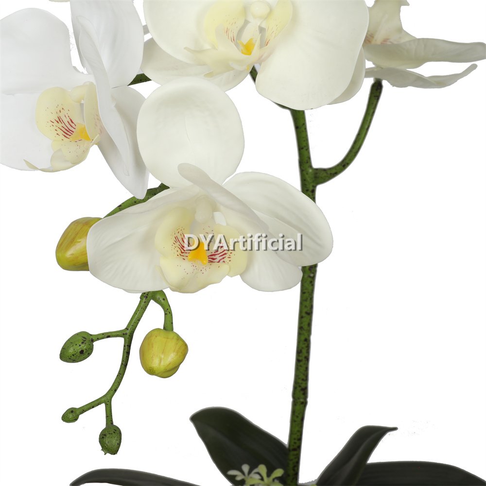 tcm 33 artificial potted orchids 48cm white 1