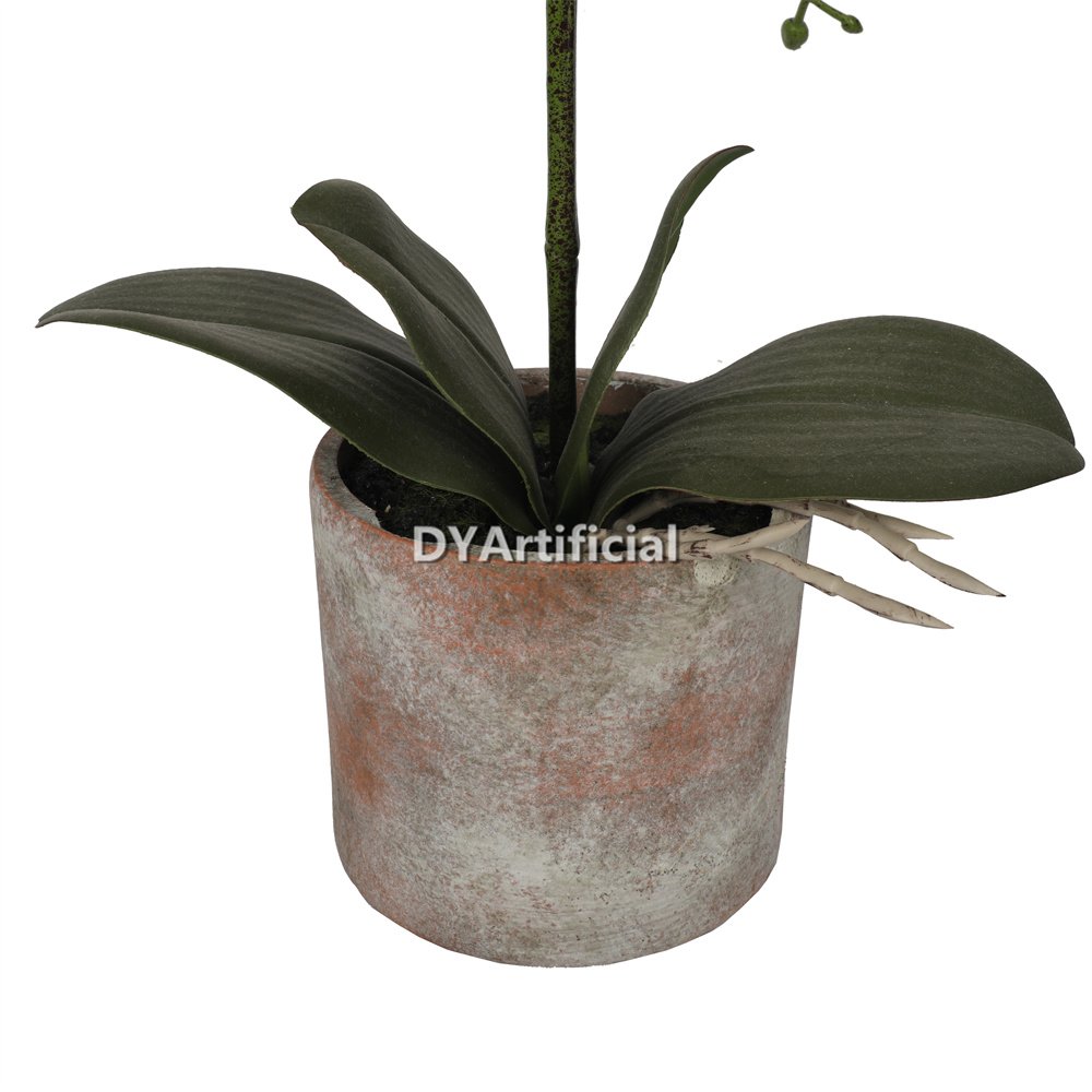 tcm 34 artificial potted orchids 44cm indoor 3