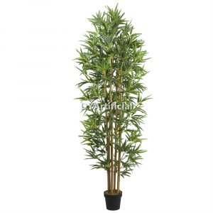 tcf 35 artificial natural color trunk bamboo 180cm indoor