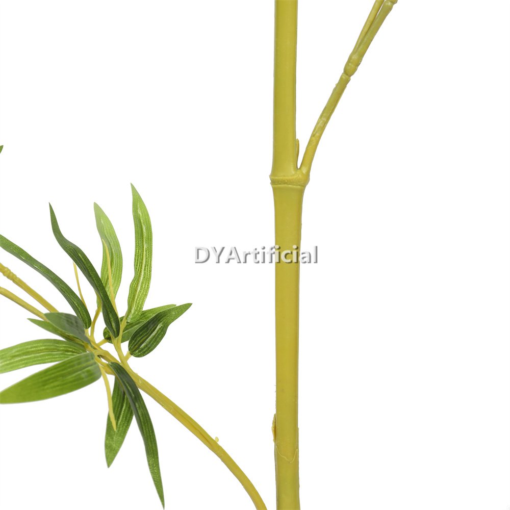 tcf 69 225cm height yellow bamboo pole light green leaf pe trunk 1