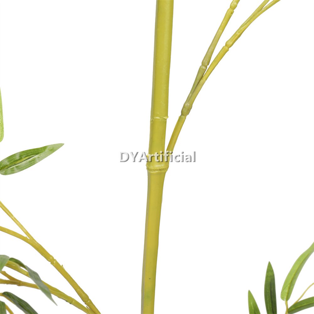 tcf 70 180cm height yellow bamboo pole light green leaf pe trunk 2
