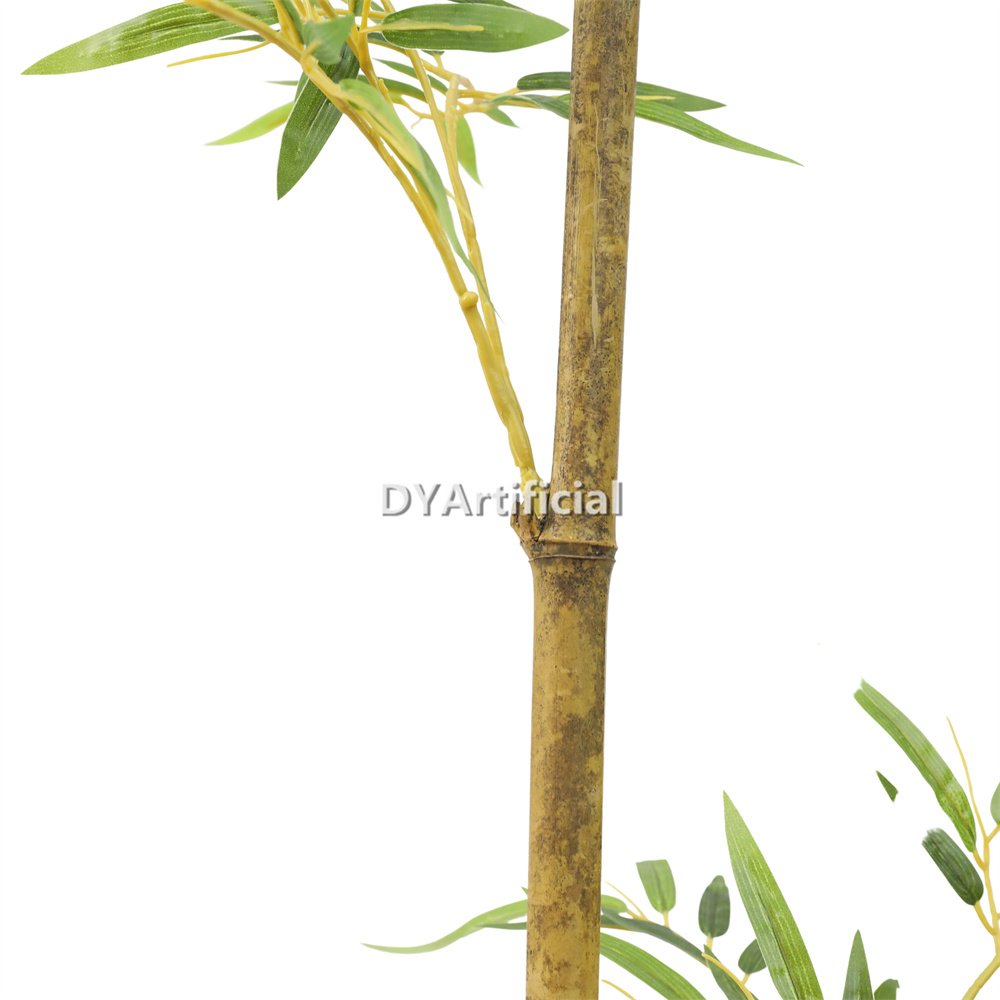 tcf 73 370cm height yellow bamboo pole light green leaf pe trunk 2