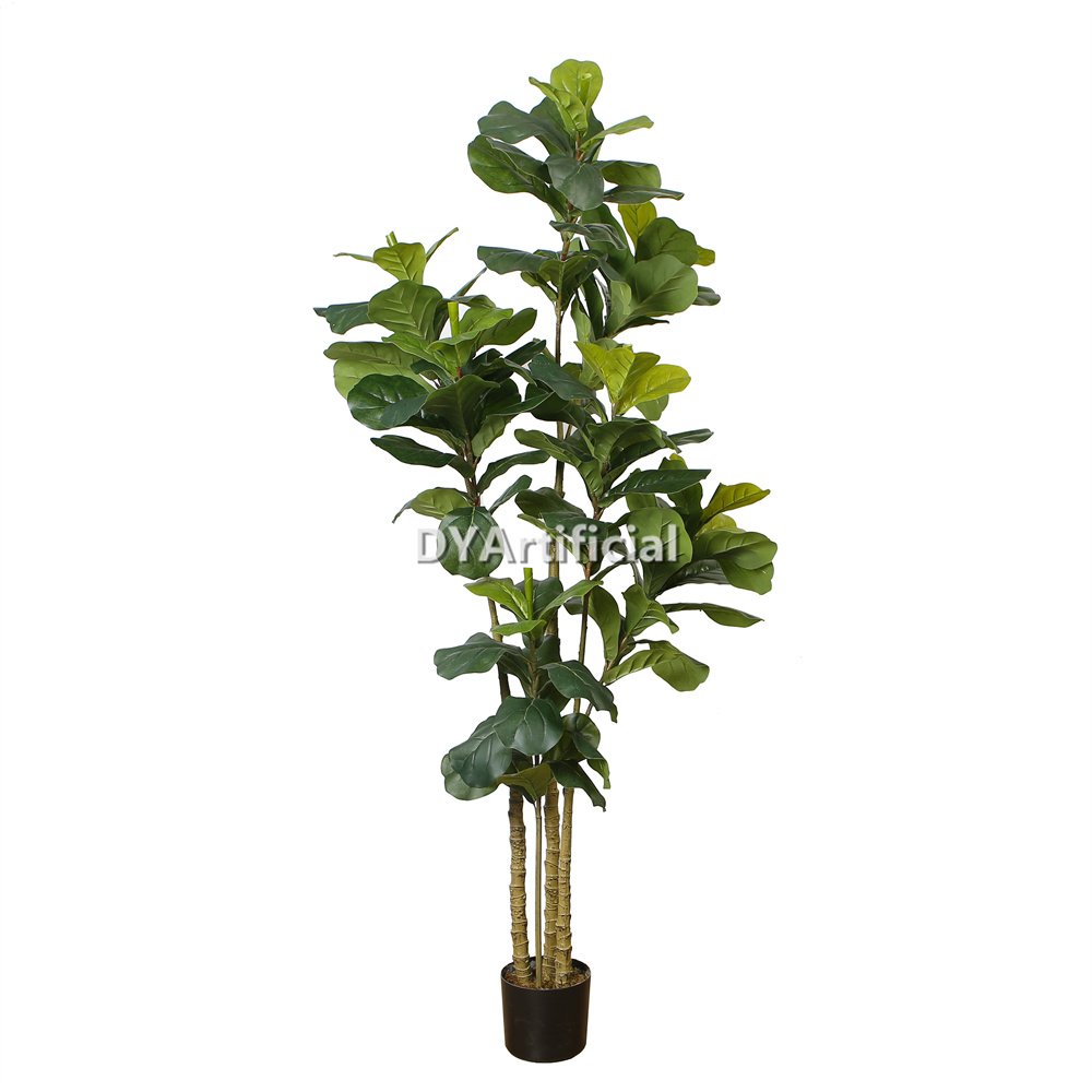 tcl 08 235cm height artificial fiddle leaf fig tree 3t 162lvs indoor