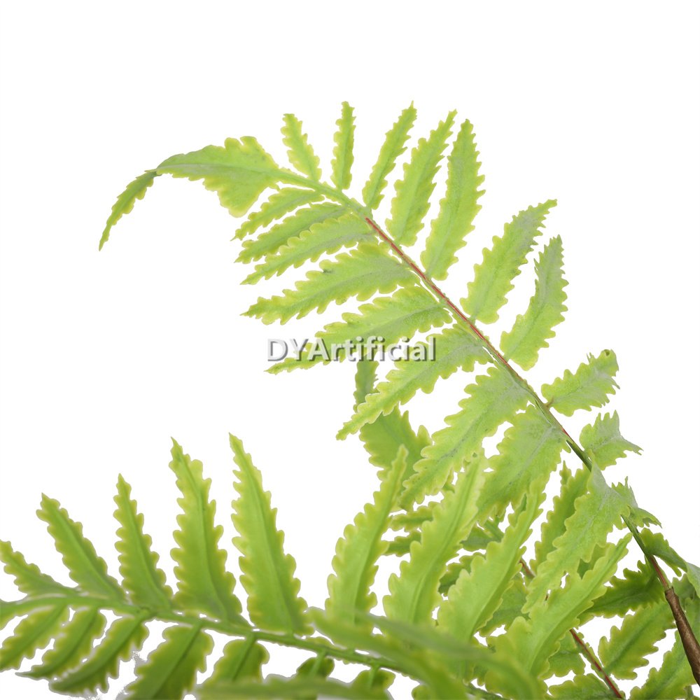 36cm artificial fern plants with nice cement pot 2