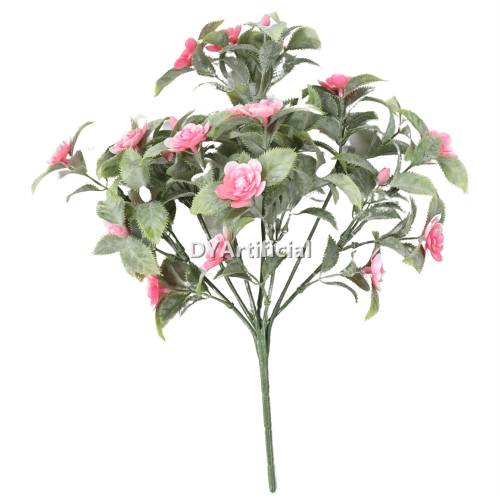 dlvs 255 rose foliage with pink white flowers 35cm uv fr