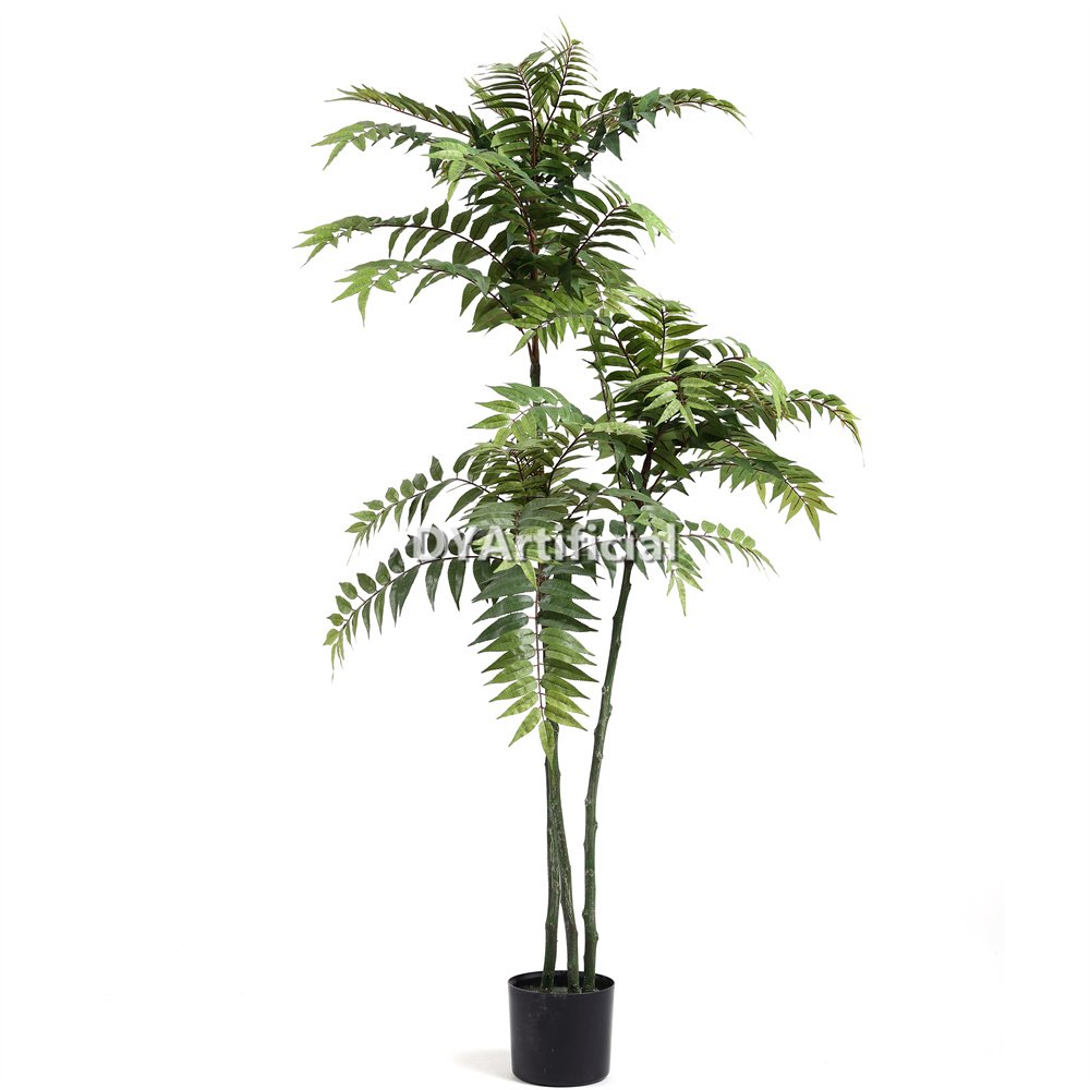 dyat 02 3 artificial toona sinensis plants 160cm indoor