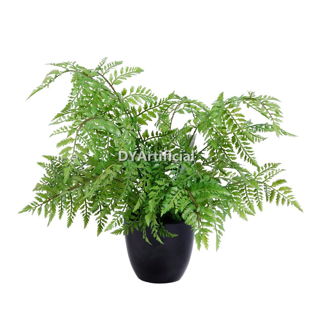 dyft 05 1 artificial fern tree 35cm big leaf indoor