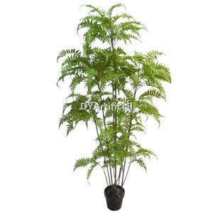 dyft 08 2 big leaf artificial fern tree 150cm indoor