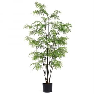 dyft 15 2 big leaf artificial fern tree 150cm indoor