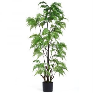dyft 16 1 artificial fern tree big leaf 150cm indoor
