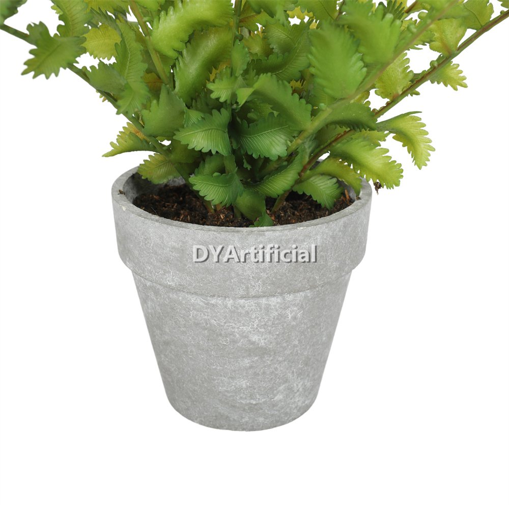 dypa 102 potted artificial spring fern plants 38cm 1