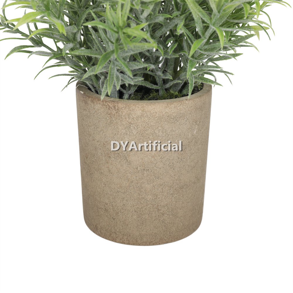 dypa 104 potted artificial rosemary table grass 25cm 1
