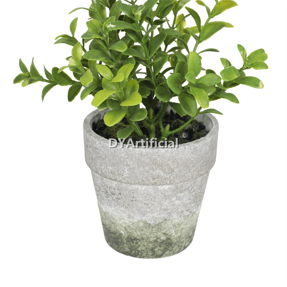dypa 108 potted artificial buxus plants 17cm 1
