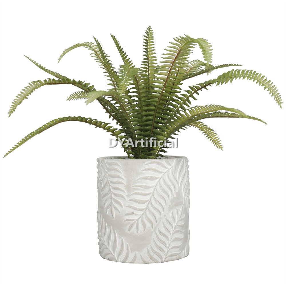 dypa 78 potted artificial fern grass plants 43cm 1