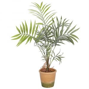 dypa 82 potted artificial small palm plants 22cm indoor
