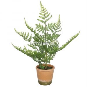 dypa 83 potted artificial fern plants 33cm indoor