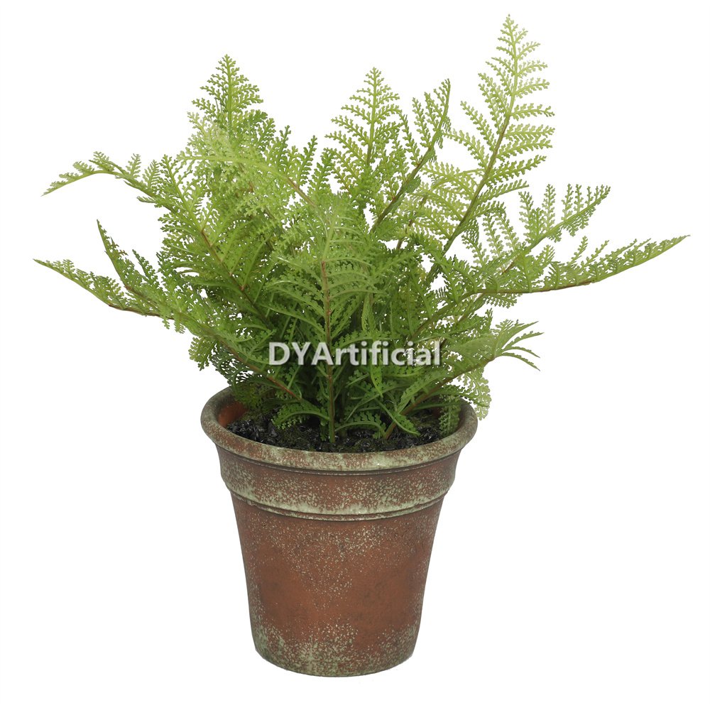 dypa 89 artificial fern with classic pots 32cm