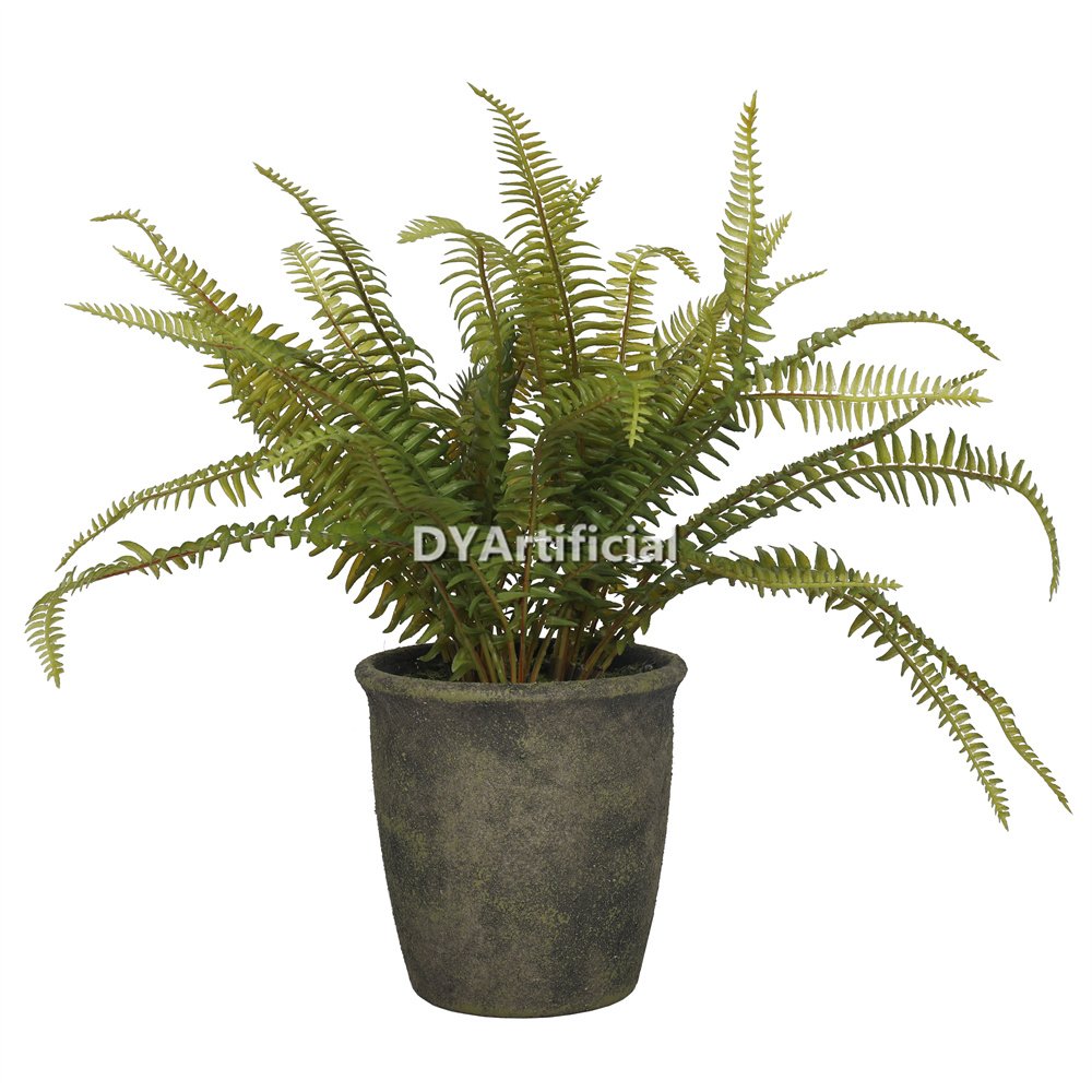 dypa 92 potted artificial big fern plants 40cm 2