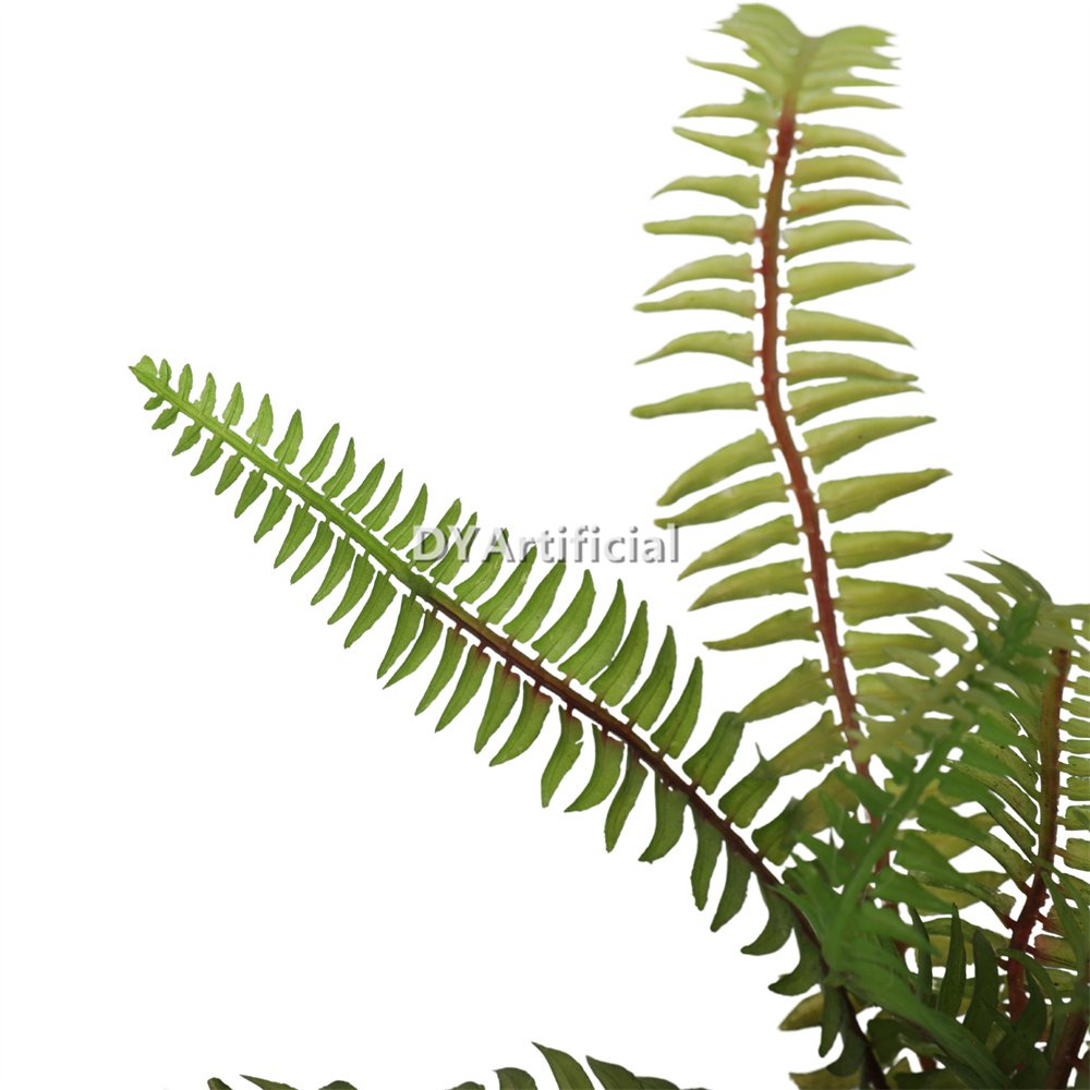 dypa 97 potted artificial brown fern 30cm 2