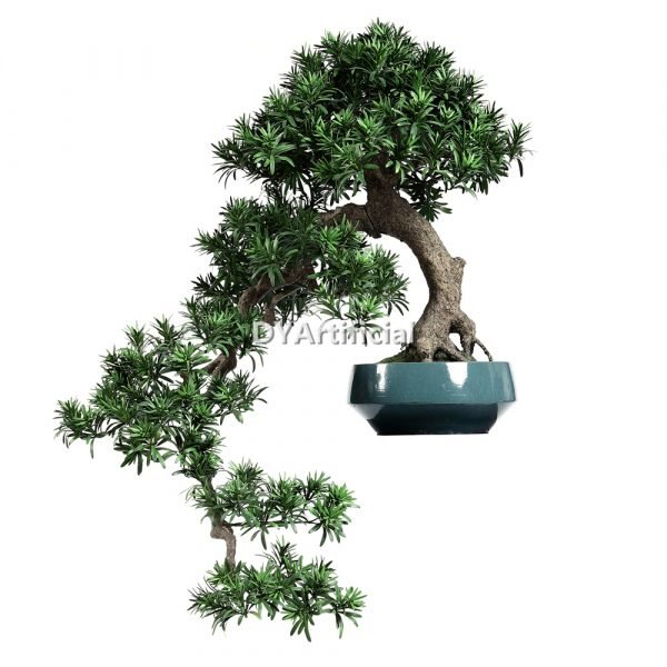 dypb 22 100cm height artificial podocarpus macrophyllus pine bonsai